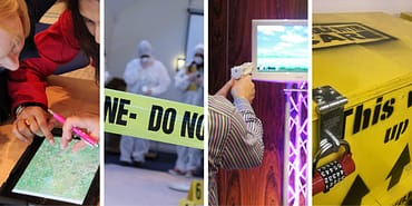 Team Building Events CSI iPad Escape Room Virtual Olympics