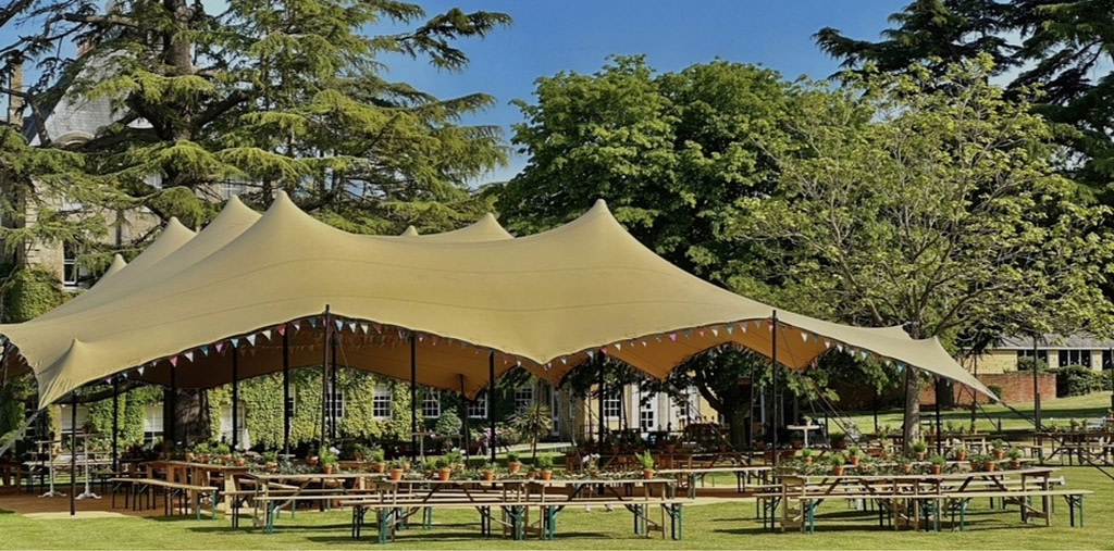 Outdoor tipi venue london