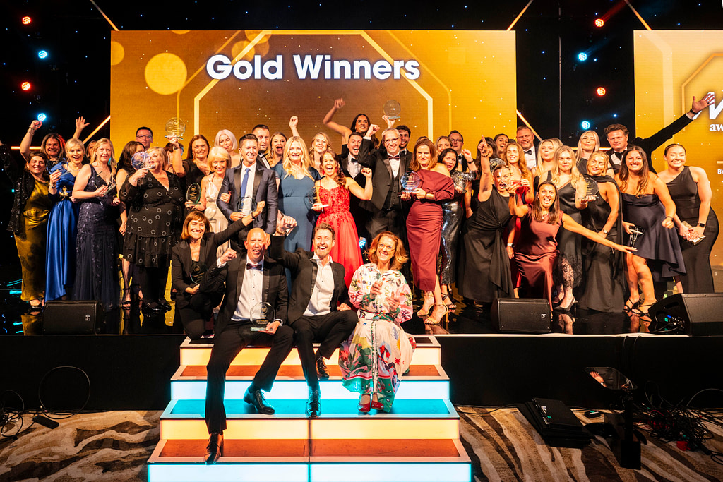 All M&IT Gold Award winners 2025 on stage