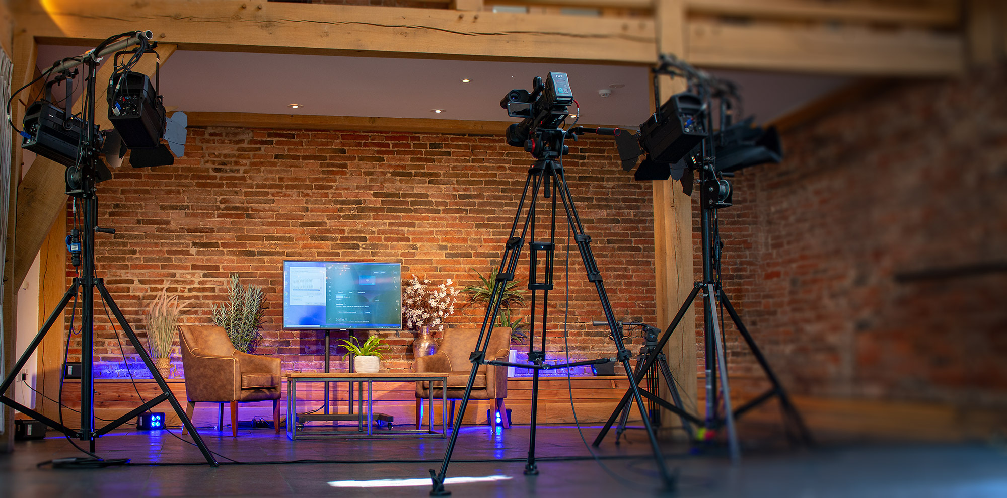 Virtual event set up