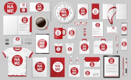 Corporate branding example