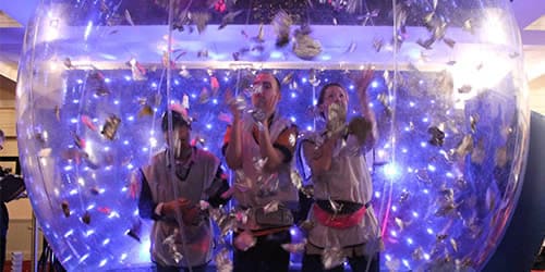 Indoor Crystal Maze team building activity